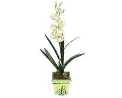 zel Yapay Orkide Beyaz   Bolu online ieki , iek siparii 