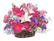 küçük karisik özel sepet   Bolu çiçek online çiçek siparişi 