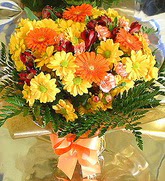  Bolu hediye çiçek yolla  karma büyük ve gösterisli mevsim demeti 
